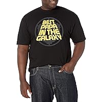 STAR WARS Big & Tall Papa Vader Men's Tops Short Sleeve Tee Shirt