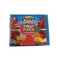 Peeps Fruit Punch Flavored Marshmallow, 10 Chicks, 3oz