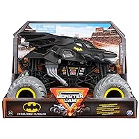 Monster Jam, Official Batman Monster Truck, Collector Die-Cast Vehicle, 1:24 Scale, Kids Toys for Boys Ages 3 and up