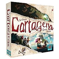 Cartagena Escape Diaries Board Game - Pirate Adventure Game, Strategy Game, Fun Family Game for Kids and Adults, Ages 8+, 2-5 Players, 30-45 Min Playtime, Made by Pretzel Games