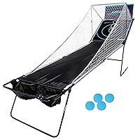 Franklin Sports Whirl-Ball Arcade Game - 4 Arcade Balls and Over 5ft Ramp - Game Room Ready - Kid and Family Fun All Game Night!