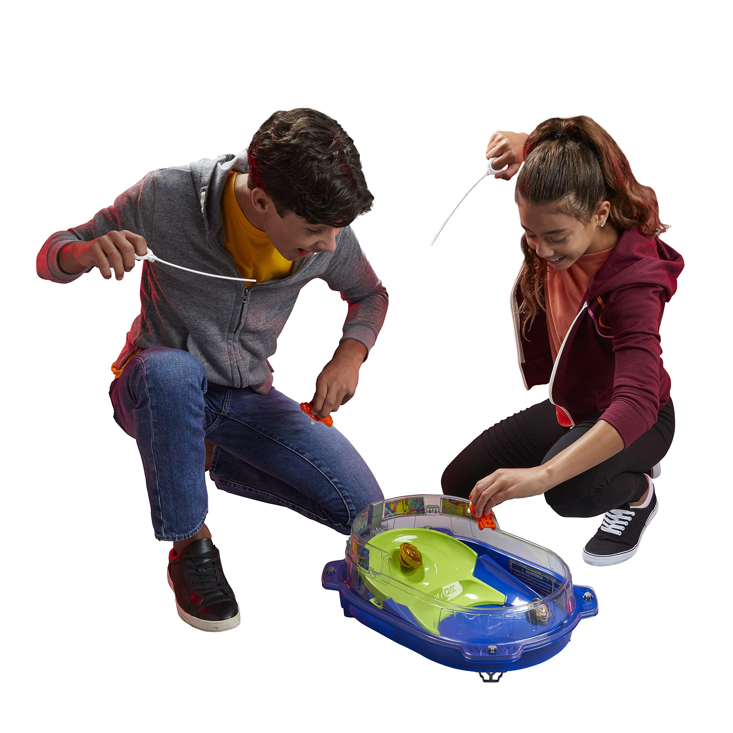 BEYBLADE Burst Rise Hypersphere Vortex Climb Battle Set - Complete Set with Beystadium, 2 Battling Top Toys and 2 Launchers, Ages 8 and Up