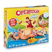 Hasbro Operation Splash Game – Family Game for Your Yard – More Water, More Fun!
