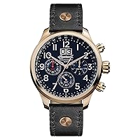 Ingersoll The Delta Automatic Watch with Leather Strap Men's