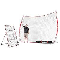 Rukket 12x19 Barricade & Pitch Back Baseball/Softball Rebounder Bundle