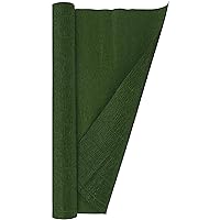 Crepe Paper Roll, Heavy Italian 180 g, 13.3 sqft, Leaf Green