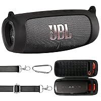 co2CREA Hard + Silicone Case for JBL Charge 5 Speaker