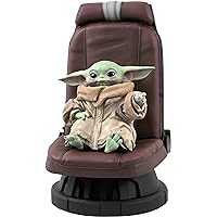 DST Star Wars: The Mandalorian: The Child in Chair 1:2 Scale Statue, Multicolor, 12 inches