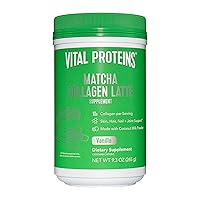 Vital Proteins Vanilla Matcha Collagen Latte Powder, 9.3 OZ