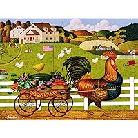 Buffalo Games - Charles Wysocki - Rooster Express - 1000 Piece Jigsaw Puzzle