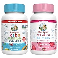 MaryRuth's Women's Multivitamin Gummies and Kids Multivitamin Gummies, 2-Pack Bundle for Immune Support, Metabolism, Skin Health & Hair, Bone Health, and Overall Health, Vegan & Non-GMO