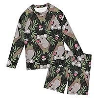 Koala Heart Boys Rash Guard Sets Rash Guard Swimsuits Set