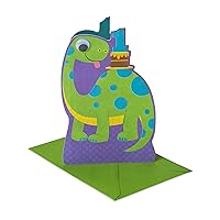 American Greetings 1st Birthday Card for Boy (Dinosaur)