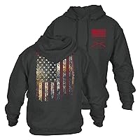 Grunt Style Red Blood Blue Collar Men's Pullover Hoodie