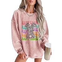 MARZXIN Women's Casual Sweatshirts Long Sleeve Crewneck Pullover Tops Fashion Hoodies Outfits