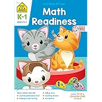 School Zone - Math Readiness Workbook - 64 Pages, Ages 5 to 7, Kindergarten to 1st Grade, Telling Time, Counting Money, Addition, Subtraction, and More (School Zone I Know It!® Workbook Series) School Zone - Math Readiness Workbook - 64 Pages, Ages 5 to 7, Kindergarten to 1st Grade, Telling Time, Counting Money, Addition, Subtraction, and More (School Zone I Know It!® Workbook Series) Paperback