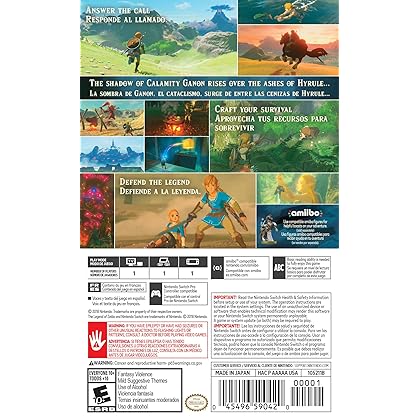 The Legend of Zelda: Breath of the Wild - US Version