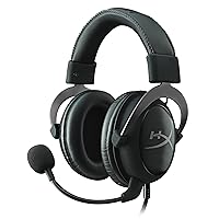 HyperX Cloud II Gaming Headset - 7.1 Surround Sound - Memory Foam Ear Pads - Durable Aluminum Frame - Works with PC, PS4, Xbox - Gun Metal