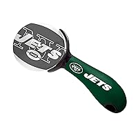 Sports Vault NFL New York Jets Pizza Cutter, 7.9