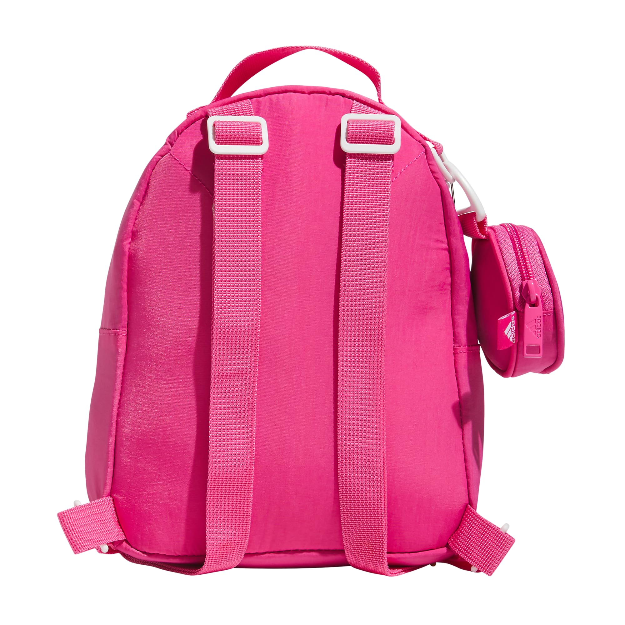 adidas Must Have Mini Backpack, Small Festivals and Travel, Pulse Magenta Pink/White, One Size