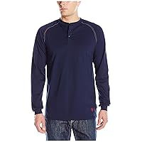 Ariat Men's Big and Tall Flame Resistant Work Henley Shirt