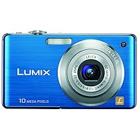 Panasonic Lumix DMC-FS7 10MP Digital Camera with 4x MEGA Optical Image Stabilized Zoom and 2.7 inch LCD (Blue)