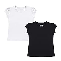 Girls’ Puff Short Sleeve T Shirt 2-Pack
