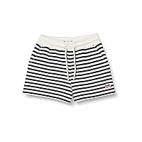 Tommy Hilfiger KG07245 KG07245 Breton Stripe Shorts for Kids Pants Other Pants Denim Jeans Navy Pink Navy