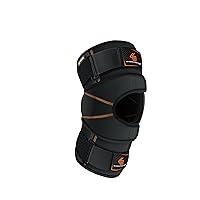 Shock Doctor Knee Brace Wrap, Knee Support for Patella Issues, Injury Recovery, Compression Support for Medial & Lateral Knee Stability, Single