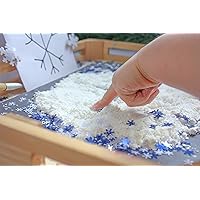 Instant Snow Powder – Absorbent Polymer, Science Teach and Learn About The Science of Polymers, Exciting Hands-On STEM Activity (1 Pound jar)