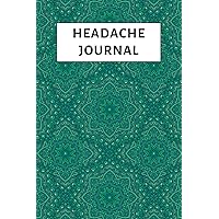 Headache Journal: Daily Headache Tracker Log Book to Help Identify Triggers, Pain Levels, Symptoms, Relief Measures, Duration, and More