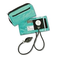 Prestige Medical 882-TEA Sphygmomanometer with Color Coordinated Carrying Case, Teal