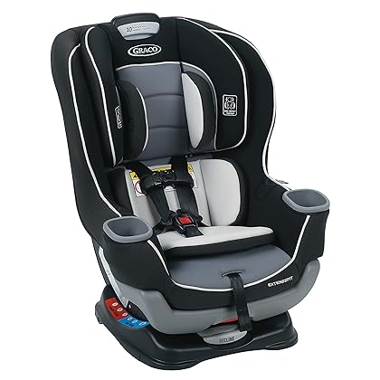 Graco Extend2Fit 2-in-1 Convertible Car Seat, Gotham