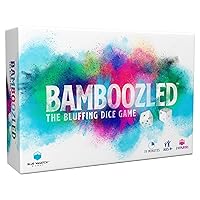 Bamboozled - A Hilariously Fun Bluffing Dice & Card Game. Family-Friendly Party Game for Kids, Teens & Adults. Fast and Easy to Learn
