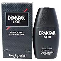 Guy Laroche Drakkar Noir for Men 1.0 oz Eau de Toilette Spray