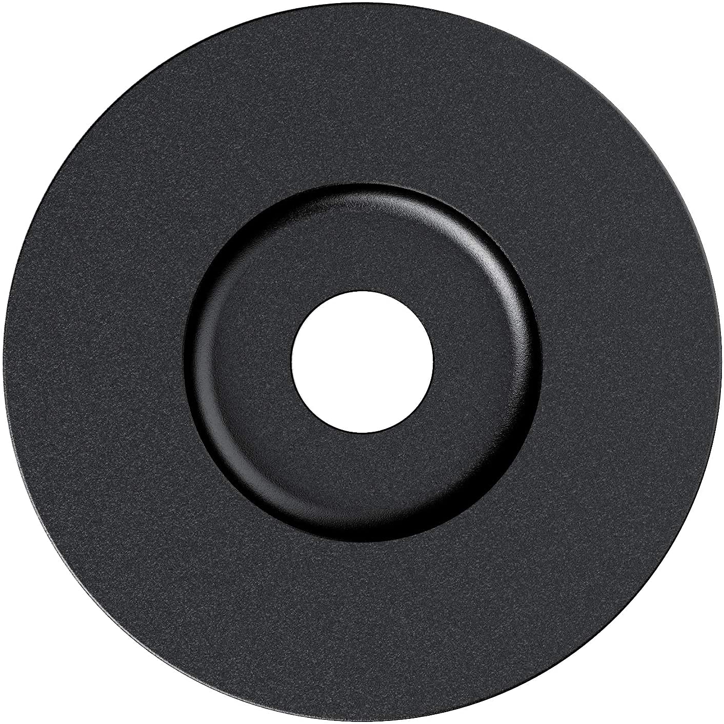45 RPM Adapter, 7 Inch Vinyl Record Durable Solid Aluminum Dome 45 Adapter for Vinyl Record Player Turntables (Black)