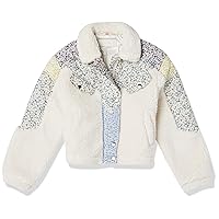 [BLANKNYC] girls Girls Quilted Sherpa Floral JacketJacket