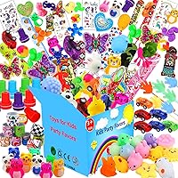 120 Pcs Party Favors Toy for Kids, Treasure Box Carnival Prizes for Classroom School Rewards, Christmas Stocking Stuffers, Goodie Bag Pinata Fillers Bulk Toys for Boys Girls
