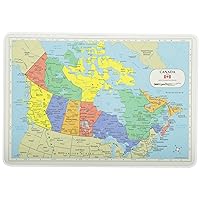Canada Map Placemat, 12 x 17 1/2 inches