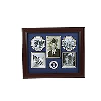 Allied Frame US Air Force Medallion 5 Picture Collage Frame