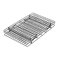 Wilton Excelle Elite 3-Tier Cooling Rack for Cookies, Cake and More - Cool Batches of Cookies, Cake Layers or Finger Foods, Black
