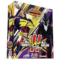 Jasco Games My Hero Academia Collectible Card Game All Might Vs. All for One Two Player Clash Decks | Trading Card Game for Adults and Teens | Ages 14+ | 2 Players | Avg. Playtime 45+ Mins | Made
