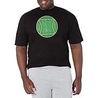 Marvel Avengers Classic Lucky Black Widow Men's Tops Short Sleeve Tee Shirt