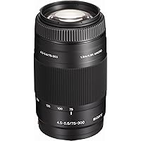 Sony 75-300mm f/4.5-5.6 Compact Super Telephoto Zoom Lens for Sony Alpha Digital SLR Camera