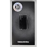 SAMSUNG Galaxy S23 Ultra 5G (SM-S918B/DS) Dual SIM 256GB 8GB RAM, GSM Factory Unlocked Mobile Cell Phone Global Model - Phantom Black