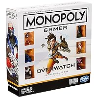 Hasbro Gaming E6291100 Monopoly Gamer Collector's Edition Board Game from 13 Years Gift for Overwatch Players