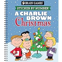 Brain Games - Sticker by Number: A Charlie Brown Christmas Brain Games - Sticker by Number: A Charlie Brown Christmas Spiral-bound