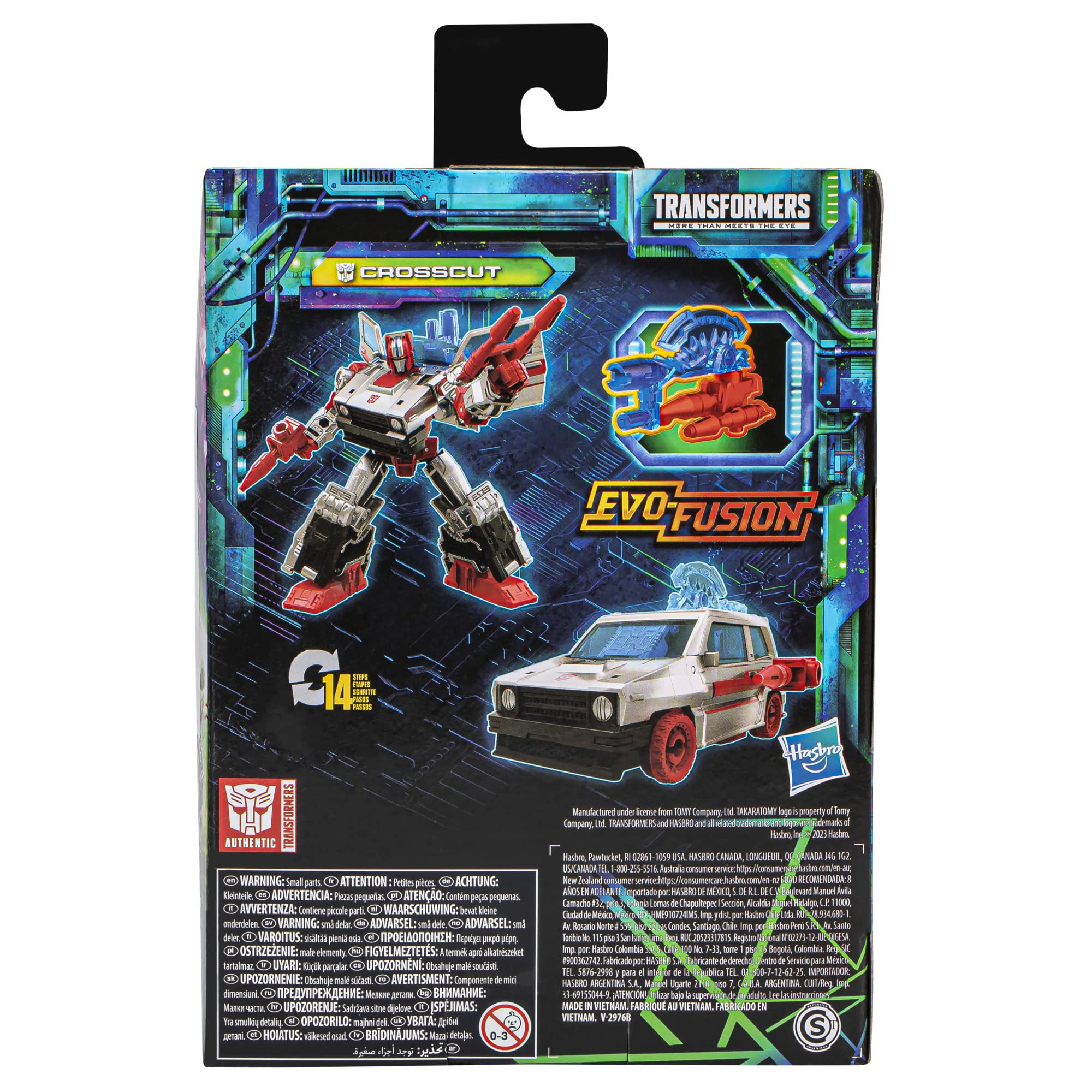 Transformers Toys Legacy Evolution Deluxe Crosscut Toy, 5.5-inch, Action Figure for Boys and Girls Ages 8 and Up