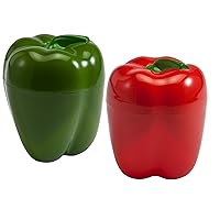Hutzler Pepper Savers Set - Green Pepper and Red Pepper Savers