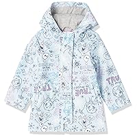Amazon Essentials Disney | Marvel | Star Wars | Frozen | Princess Girls and Toddlers' Raincoat (Previously Spotted Zebra)